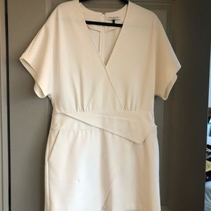 Halston Heritage White Dress